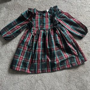 Baby Gap plaid holiday dress
